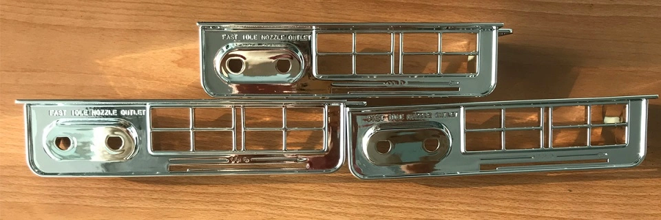 Plating Over Chrome Plastic for Classic Old Car