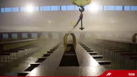 Líneas de galvanización en caliente con caldera de zinc, horno y pre